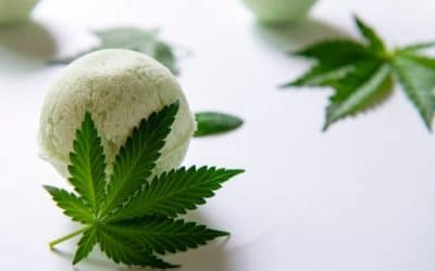 Cannabis Bath Bombs With CBD For Relaxing