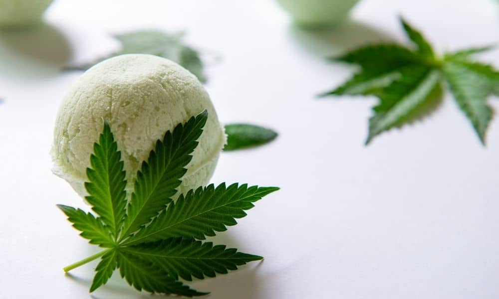 Cannabis Bath Bombs With CBD For Relaxing